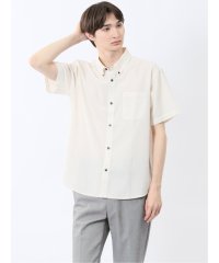 m.f.editorial/吸水速乾 パナマ ボタンダウン半袖シャツ/508195101