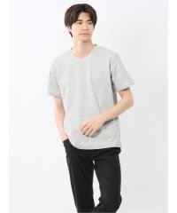 TAKA-Q/タカキュー TAKA－Q ハイストレッチ メランジ Vネック半袖Tシャツ/508195103