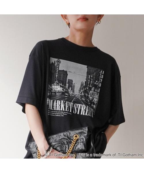 GOODROCKSPEED 半袖Tシャツ 25LFE013W フォトプリント(508195632