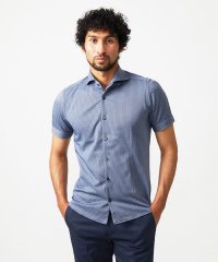 MICHEL KLEIN HOMME/《日本製》ジャガード柄半袖シャツ/508191405