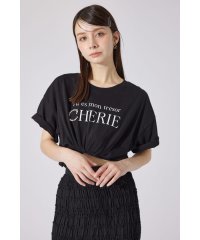 rienda/パールロゴビッグTシャツ/508194834