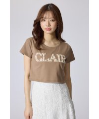 rienda/スランクビジューショートTシャツ/508194836
