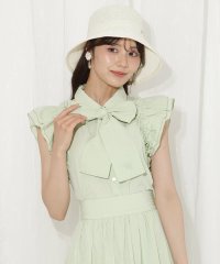 WILLSELECTION/刺繍入りボウタイストライプブラウス/508194925