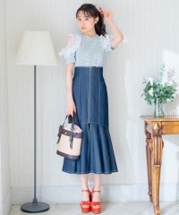 WILLSELECTION/ZIPデザインスリットマーメイドスカート/508194929