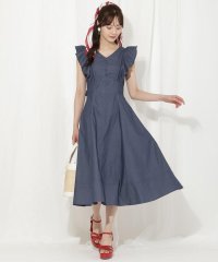 WILLSELECTION/バックリボンラッフルスリーブワンピース/508194935