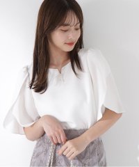 PROPORTION BODY DRESSING/ビジューフレアスリーブブラウス/508194985