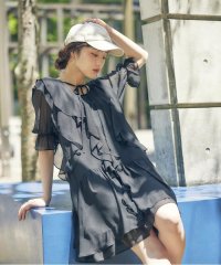 PROPORTION BODY DRESSING/《EDIT COLOGNE》ラッフルミニワンピース/508194998
