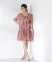 PROPORTION BODY DRESSING/《EDIT COLOGNE》ラッフルミニワンピース/508194998