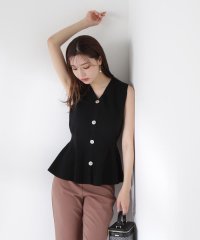 PROPORTION BODY DRESSING/畦ペプラムプルオーバー/508195001