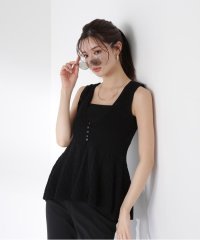 PROPORTION BODY DRESSING/《EDIT COLOGNE》透かし編みペプラム SET UP/508195002