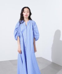 N Natural Beauty Basic/ストライプドロストワンピース/508195014
