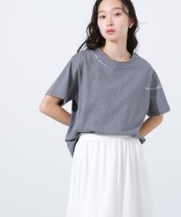 N Natural Beauty Basic/ロゴ刺繍カットソー/508195016