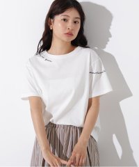 N Natural Beauty Basic/ロゴ刺繍カットソー/508195016
