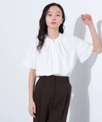 N Natural Beauty Basic/フロントタックフレアスリーブブラウス/508195018