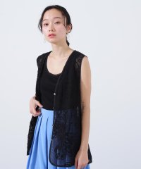 N Natural Beauty Basic/シアートリムタンクトップ/508195022