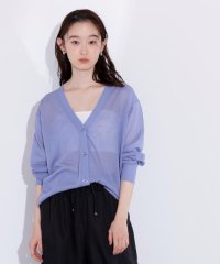 N Natural Beauty Basic/ルーズミドルシアーカーディガン/508195023