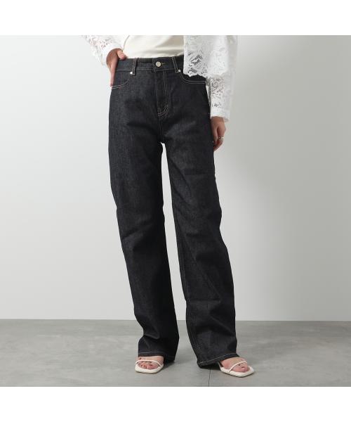 Max Mara studio ストレートデニムパンツ(ブラック) Max Mara Studio MAX MARA マックスマーラ ステュディオ デニム