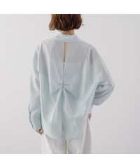 HERENCIA/HERENCIA 長袖シャツ Back－opening tuck shirt H425140 シアー/508196178