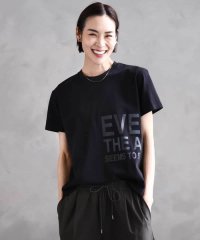 MICHEL KLEIN/[WEB限定カラー]ラメロゴTシャツ/508196217