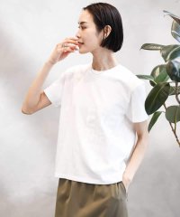 MICHEL KLEIN/[WEB限定カラー]ラメロゴTシャツ/508196217