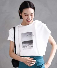 MICHEL KLEIN/フォトプリントTシャツ/508196218