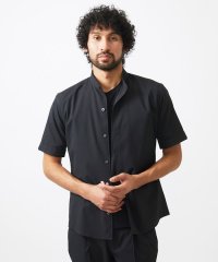 MICHEL KLEIN HOMME/【セットアップ】バンドカラー半袖シャツ/508196233