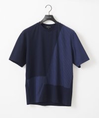 MICHEL KLEIN HOMME/【セットアップ】切り替えクルーネック半袖カットソー/508196234