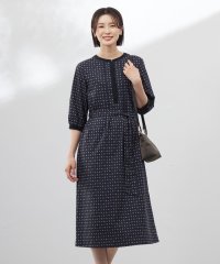 J.PRESS LADIES/【洗える】ジオメトリックプリント ワンピース/508197647