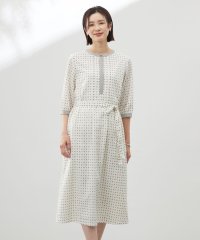 J.PRESS LADIES/【洗える】ジオメトリックプリント ワンピース/508197647