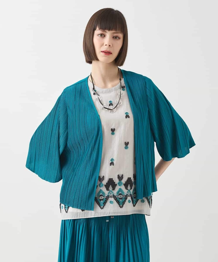 HIROKO BIS 幾何学模様 カーディガン HIROKO BIS（ヒロコ ビス）のカーディガン｜おすすめから探す