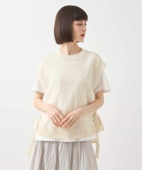 HIROKO BIS/ペーパーヤーンサイドリボンジレ /洗える/508197698