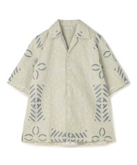 TOMORROWLAND MENS/コットン エンブロイダリー オープンカラーシャツ/508198032