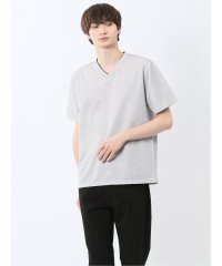 m.f.editorial/エムエフエディトリアル m.f.editorial ノータベネ/NOTABENE メッシュドビー Vネック半袖Tシャツ/508198045