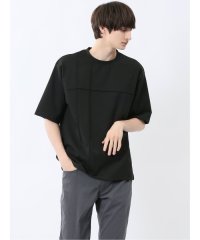 m.f.editorial/エムエフエディトリアル m.f.editorial カウラ/kaule ポンチピンタック クルーネック半袖Tシャツ/508198046