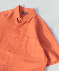 ITEMS URBAN RESEARCH/天然素材レギュラーカラー半袖シャツ/508198078