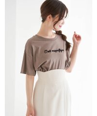 Ludic Park/ロープ刺繍Tシャツ/508198093