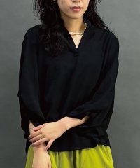 NICOLE white/タックパフブラウス/508167559