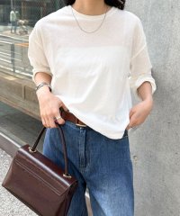 fredy emue/クロップドシアーロンTシャツ/508188008