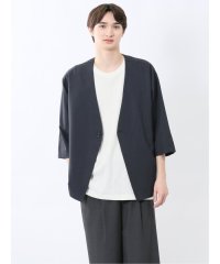 m.f.editorial/エムエフエディトリアル m.f.editorial カウラ/Kaule リネンライク 7分袖カーディガン/508198040