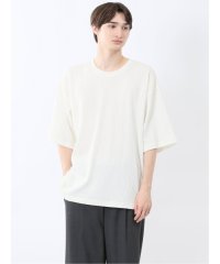 m.f.editorial/エムエフエディトリアル m.f.editorial カウラ/kaule ケーブルジャガード クルーネック半袖Tシャツ/508198047