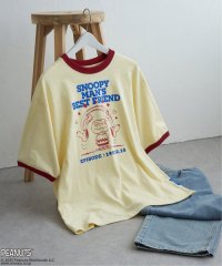 VENCE　EXCHANGE/PEANUTS ピーナッツ SNOOPY スヌーピー TP ベストフレンドリンガーT/508036572