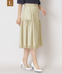 TO BE CHIC(L SIZE)/【L】ライトエアリー リボンスカート/508077818