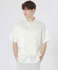 LOVELESS　MENS/サテンジャカードショートスリーブシャツ/508148218
