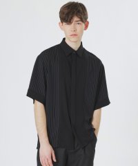 LOVELESS　MENS/ブロッキングショートスリーブシャツ/508148222