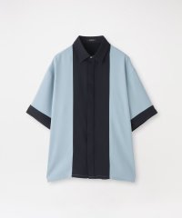LOVELESS　MENS/ブロッキングショートスリーブシャツ/508148222