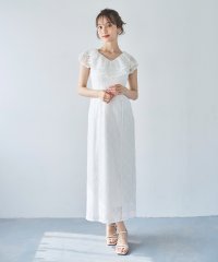 31 Sons de mode/トランテアン ソン ドゥ モード 31 Sons de mode 2025春夏新作 フリルカラーレースワンピース/508181950