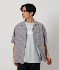 BEAUTY&YOUTH UNITED ARROWS/ヴィンテージライク ミニチェック オープンカラー グランデ シャツ/508184239