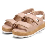 HIROKO KOSHINO FEMME/ヒロココシノファム HIROKO KOSHINO FEMME キルティングとジュート風の厚底ソールが大人可愛いサンダル HRL6000/508192864