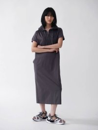 LASUD/ラシュッド LASUD ハーフZIPフードワンピース/508199446