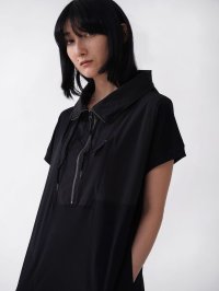 LASUD/ラシュッド LASUD ハーフZIPフードワンピース/508199446